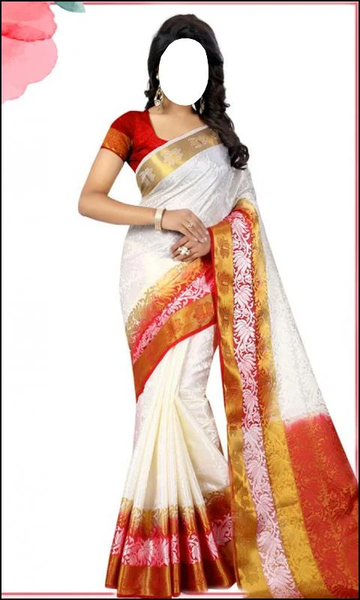 Women Fashion Chiffon Sarees - Image screenshot of android app