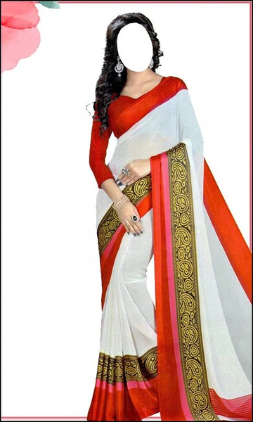 Women Fashion Chiffon Sarees - Image screenshot of android app