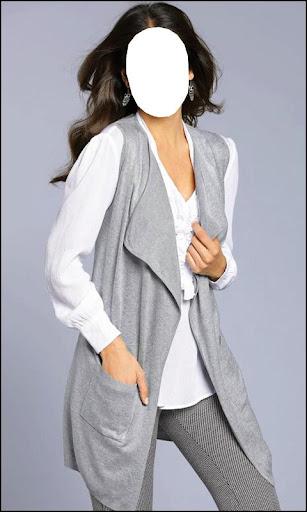 Women With Jackets Photo Suit - Image screenshot of android app