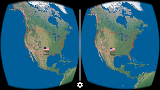 Earth VR - عکس برنامه موبایلی اندروید