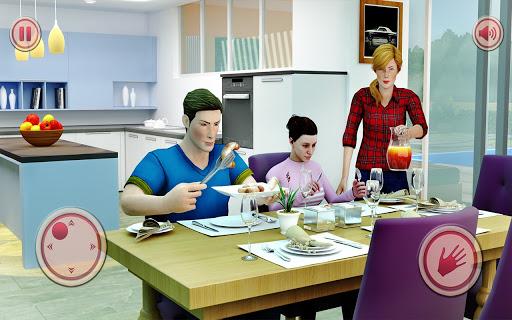 Super Dad Simulator Family Life Simulator Games ۳D - عکس بازی موبایلی اندروید