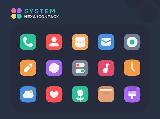 Nexa Icon Pack - عکس برنامه موبایلی اندروید