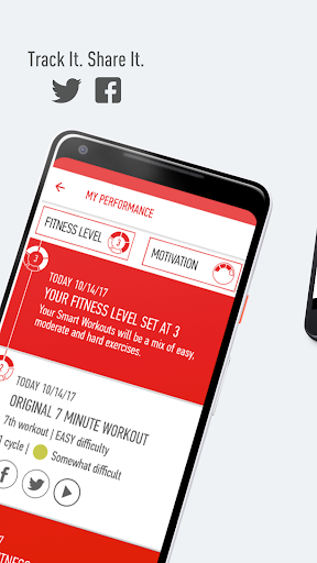 J&J Official 7 Minute Workout - Image screenshot of android app