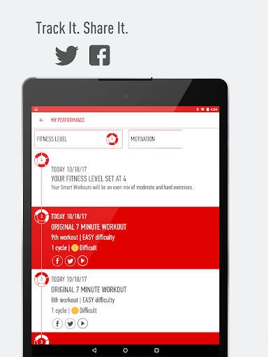 J&J Official ۷ Minute Workout - عکس برنامه موبایلی اندروید