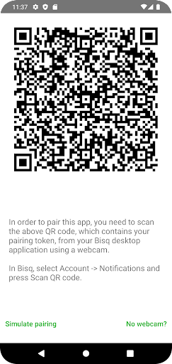 Bisq Notifications - Image screenshot of android app