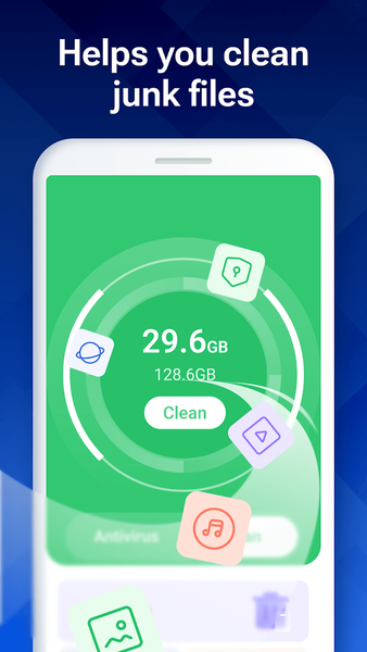 Antivirus Aegis: Junk Cleaner - عکس برنامه موبایلی اندروید