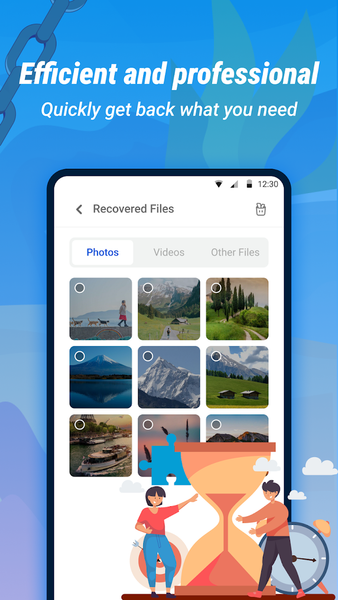 PhotoRecover+ - عکس برنامه موبایلی اندروید