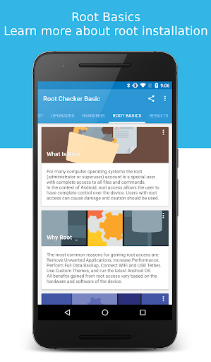 Root Checker - Image screenshot of android app