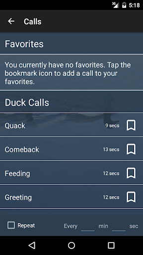 Duck Calls - Image screenshot of android app