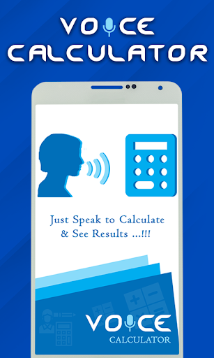 Smart Voice Calculator- Digital Talking Calculator - Image screenshot of android app