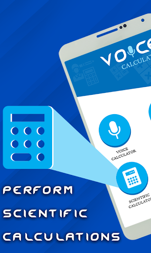 Smart Voice Calculator- Digital Talking Calculator - Image screenshot of android app