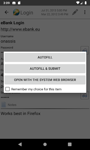 B-Folders Password Manager - عکس برنامه موبایلی اندروید