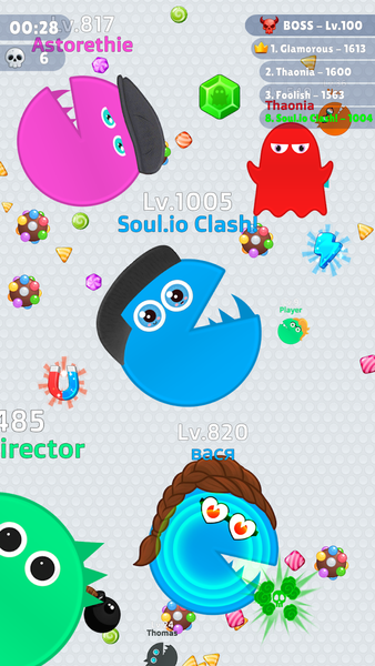 Soul.io Clash! - Gameplay image of android game