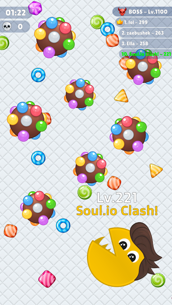 Soul.io Clash! - Gameplay image of android game