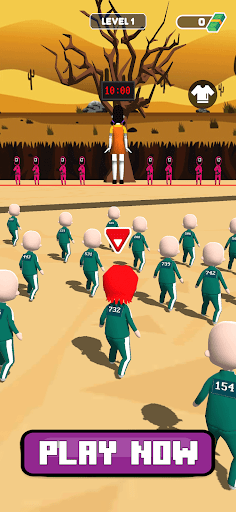 Squid Red light Green light Game - Image screenshot of android app