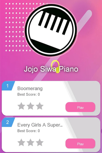 New Jojo Siwa Piano Tiles 3 - عکس بازی موبایلی اندروید