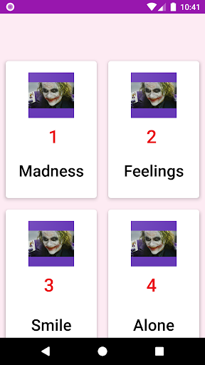 Joker Sayings - Image screenshot of android app