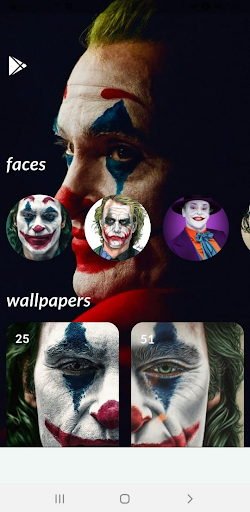 joker wallpapers offline - عکس برنامه موبایلی اندروید