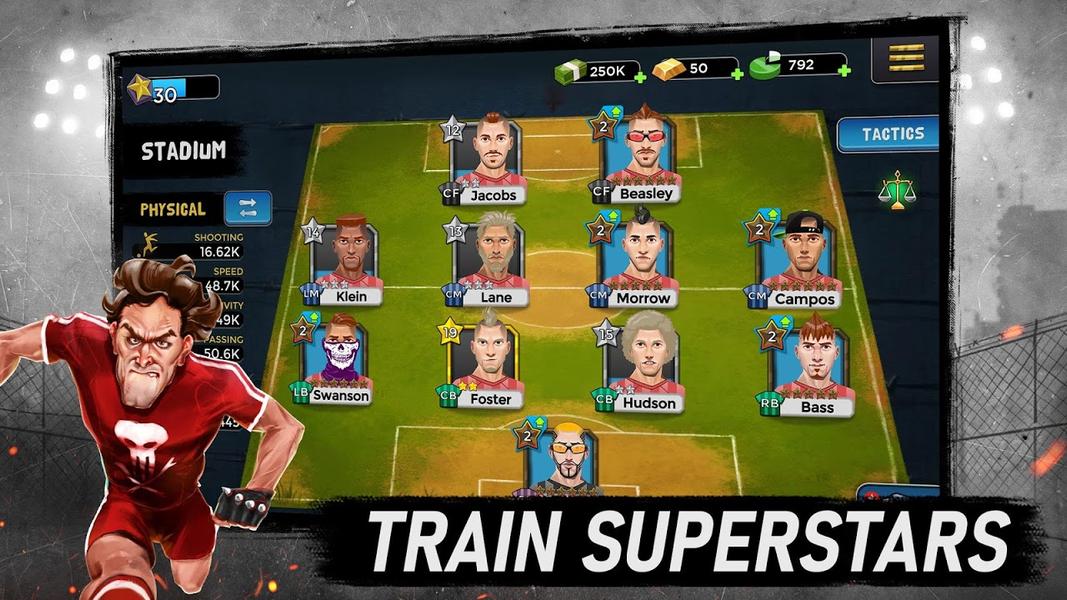 پشت صحنهٔ مدیریت فوتبال - عکس بازی موبایلی اندروید