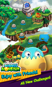 Cute Monster Bubble Shooter - Jogo Gratuito Online