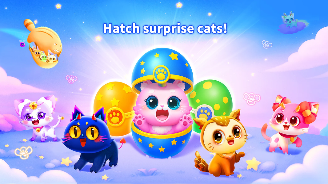 Cat Home: Hatch & Create - Gameplay image of android game