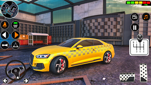 Modern Car School Driving Game - Gameplay image of android game