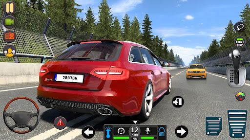 Modern Car School Driving Game - Gameplay image of android game
