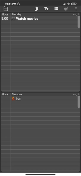 Weekly Planner - Agenda - عکس برنامه موبایلی اندروید