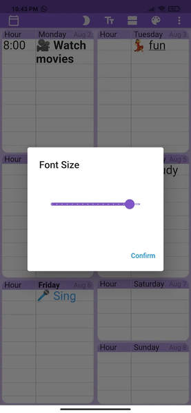 Weekly Planner - Agenda - عکس برنامه موبایلی اندروید