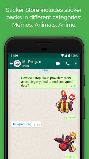 Sticker Store - WAStickerApps - عکس برنامه موبایلی اندروید