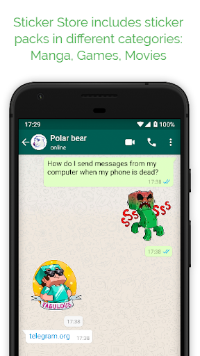 Sticker Store - WAStickerApps - عکس برنامه موبایلی اندروید