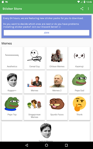 Sticker Store - WAStickerApps - عکس برنامه موبایلی اندروید