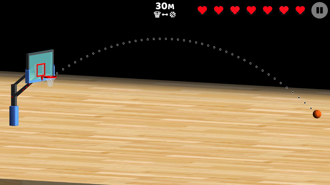 Basketball Shooting Challenge - عکس برنامه موبایلی اندروید