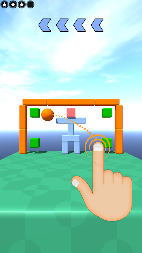 Knockdown Brick Tower 3D - Gameplay image of android game