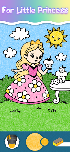 Princess coloring pages book - عکس بازی موبایلی اندروید
