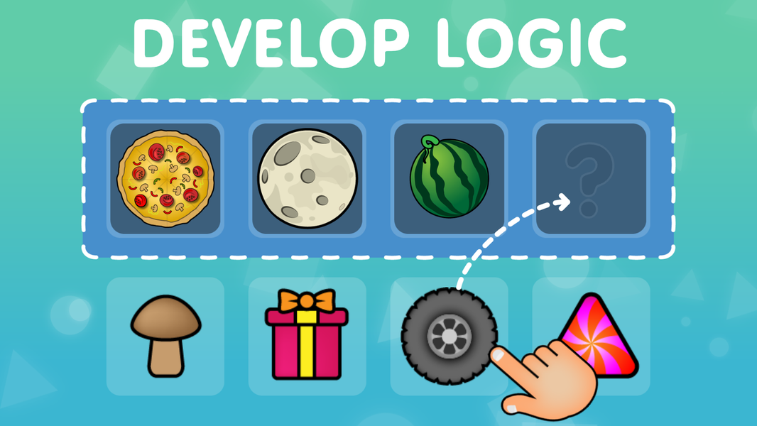 Easy games for kids ۲,۳,۴ year - عکس برنامه موبایلی اندروید