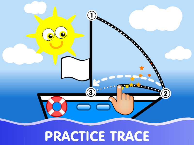 Easy games for kids ۲,۳,۴ year - عکس برنامه موبایلی اندروید