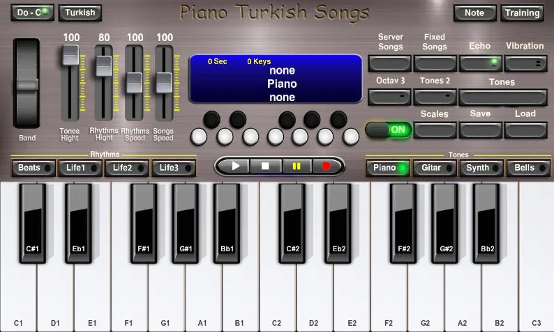 Turkish piano - عکس برنامه موبایلی اندروید
