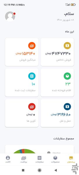 غرفه فروشندگان جویا - Image screenshot of android app