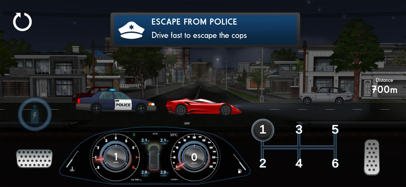 Car Manual Shift ۴ - عکس بازی موبایلی اندروید