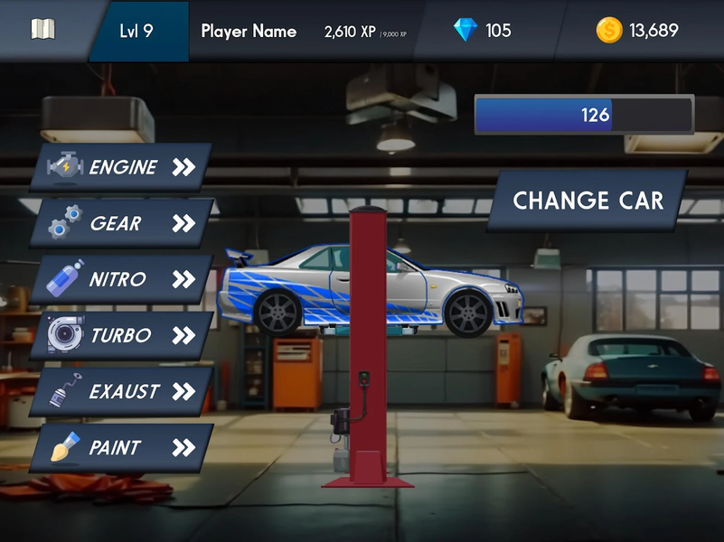 Car Manual Shift ۴ - عکس بازی موبایلی اندروید