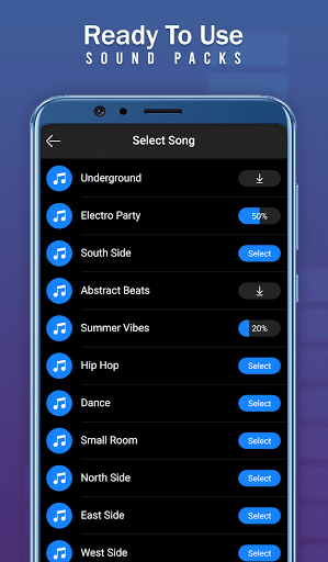 Real Electro Drum Pad - Hip Hop Electro Music Drum - Gameplay image of android game