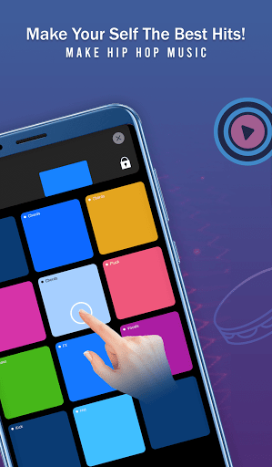 Real Electro Drum Pad - Hip Hop Electro Music Drum - Gameplay image of android game