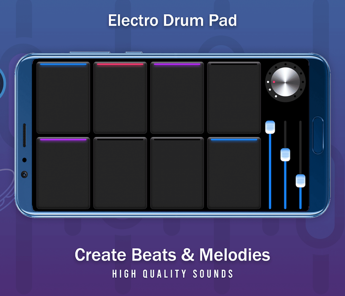 Real Electro Drum Pad: Hip Hop - عکس بازی موبایلی اندروید