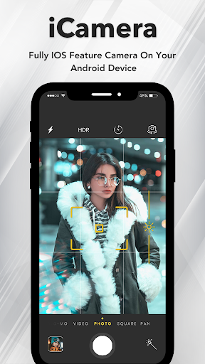 iCamera : Camera for OS ۱۳ - عکس برنامه موبایلی اندروید