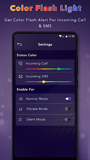 Color FlashLight : Disco Light - Image screenshot of android app