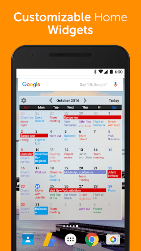 Calendar+ Schedule Planner - عکس برنامه موبایلی اندروید