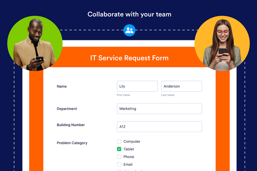 Jotform Enterprise Mobile - Image screenshot of android app