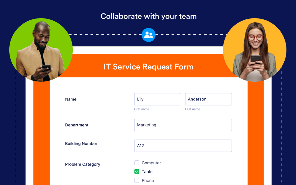 Jotform Enterprise Mobile - Image screenshot of android app