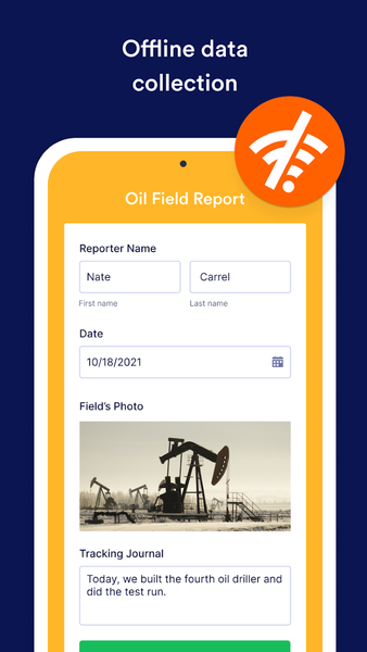 Jotform Enterprise Mobile - Image screenshot of android app